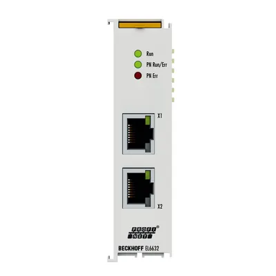 EtherCAT Terminal, 2-port communication interface, PROFINET IRT, controller