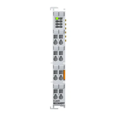 Beckhoff EL6685 – EtherCAT Terminal, reference clock, high-precision, distributed clocks Beckhoff EL6685 – EtherCAT Terminal, reference clock, high-precision, distributed clocks