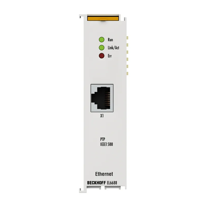 EtherCAT Terminal, 1-port communication interface, IEEE 1588/PTP, master/slave