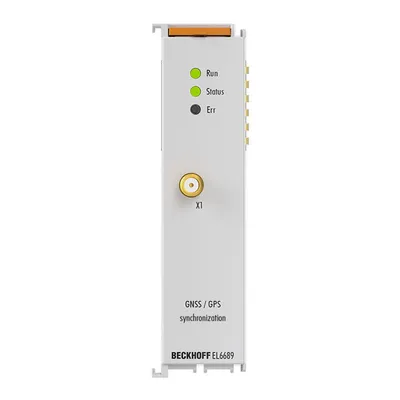 Beckhoff EL6689 – EtherCAT Terminal, 1-channel communication interface, GNSS, receiver Beckhoff EL6689 – EtherCAT Terminal, 1-channel communication interface, GNSS, receiver
