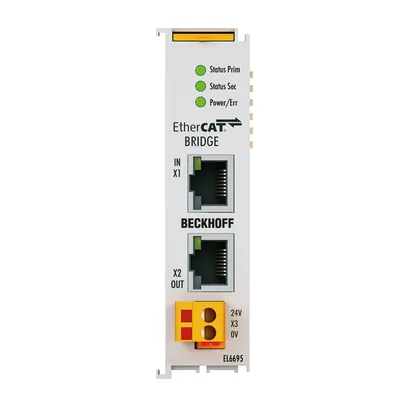 EtherCAT Terminal, communication interface, EtherCAT bridge, extended functions