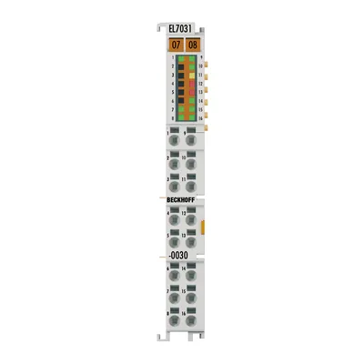 Beckhoff EL7031-0030 – EtherCAT Terminal, 1-channel motion interface, stepper motor, 24 V DC, 2.8 A Beckhoff EL7031-0030 – EtherCAT Terminal, 1-channel motion interface, stepper motor, 24 V DC, 2.8 A