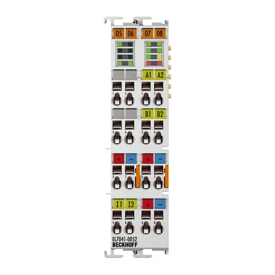Beckhoff EL7041-0052 – EtherCAT Terminal, 1-channel motion interface, stepper motor, 48 V DC, 5 A Beckhoff EL7041-0052 – EtherCAT Terminal, 1-channel motion interface, stepper motor, 48 V DC, 5 A