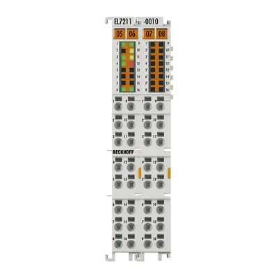 Beckhoff EL7211-0010 – EtherCAT Terminal, 1-channel motion interface, servomotor, 48 V DC, 4.5 A, OCT Beckhoff EL7211-0010 – EtherCAT Terminal, 1-channel motion interface, servomotor, 48 V DC, 4.5 A, OCT