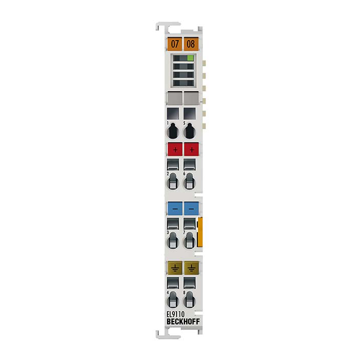 Potential supply terminal, 24 V DC, with diagnostics