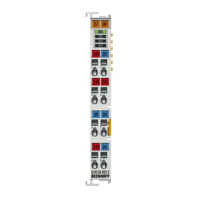 System terminal, surge filter system and field supply with up to 10 A