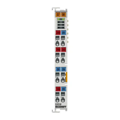 System terminal, surge filter system and field supply