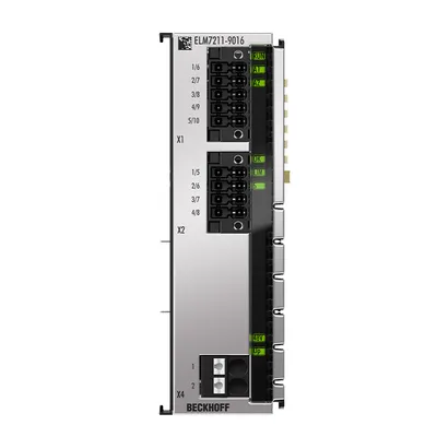 Beckhoff ELM7211-9016 – EtherCAT Terminal, 1-channel motion interface, servomotor, 48 V DC, 4.5 A, OCT, STO, TwinSAFE Logic Beckhoff ELM7211-9016 – EtherCAT Terminal, 1-channel motion interface, servomotor, 48 V DC, 4.5 A, OCT, STO, TwinSAFE Logic