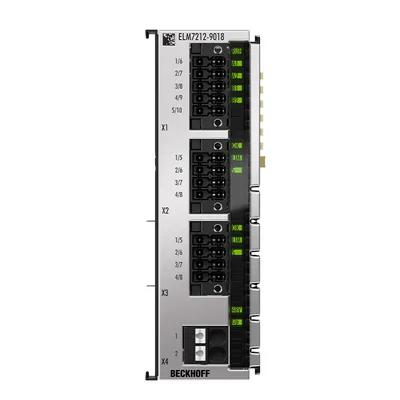 Beckhoff ELM7212-9018 – EtherCAT Terminal, 2-channel motion interface, servomotor, 48 V DC, 4.5 A, OCT, STO, Safe Motion, TwinSAFE Logic Beckhoff ELM7212-9018 – EtherCAT Terminal, 2-channel motion interface, servomotor, 48 V DC, 4.5 A, OCT, STO, Safe Motion, TwinSAFE Logic