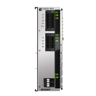 Beckhoff ELM7221-9018 – EtherCAT Terminal, 1-channel motion interface, servomotor, 48 V DC, 8 A, OCT, STO, Safe Motion, TwinSAFE Logic Beckhoff ELM7221-9018 – EtherCAT Terminal, 1-channel motion interface, servomotor, 48 V DC, 8 A, OCT, STO, Safe Motion, TwinSAFE Logic