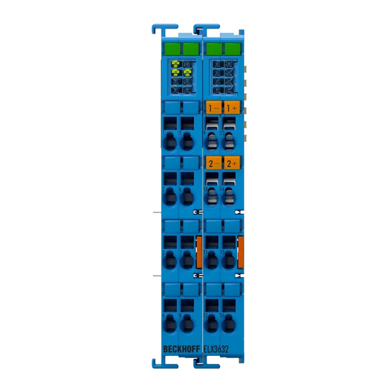 EtherCAT Terminal, 2-channel analog input, IEPE/accelerometer, 16 bit, Ex i