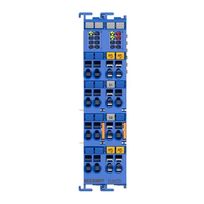 Beckhoff ELX6233 – EtherCAT Terminal, 2-channel communication interface, Ethernet-APL, Ex i Beckhoff ELX6233 – EtherCAT Terminal, 2-channel communication interface, Ethernet-APL, Ex i