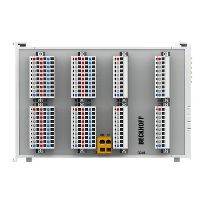 Beckhoff EM7004 – EtherCAT Terminal module, 4-channel motion interface, axis/servo drive, 24 V DC Beckhoff EM7004 – EtherCAT Terminal module, 4-channel motion interface, axis/servo drive, 24 V DC