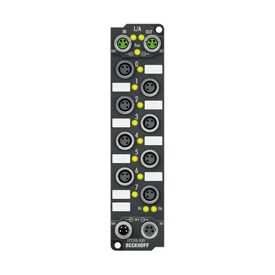 Beckhoff EP2308-0001 – EtherCAT Box, 4-channel digital input + 4-channel digital output, 24 V DC, 3 ms, 0.5 A, M8 Beckhoff EP2308-0001 – EtherCAT Box, 4-channel digital input + 4-channel digital output, 24 V DC, 3 ms, 0.5 A, M8