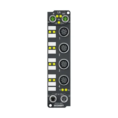 Beckhoff EP3314-0002 – EtherCAT Box, 4-channel analog input, temperature, thermocouple, 16 bit, M12 Beckhoff EP3314-0002 – EtherCAT Box, 4-channel analog input, temperature, thermocouple, 16 bit, M12