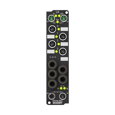 Beckhoff EP3744-2041 – EtherCAT Box, 4-channel analog input + 8-channel digital combi, pressure, 0…1000 hPa (0…+1 bar), high-precision, M8 Beckhoff EP3744-2041 – EtherCAT Box, 4-channel analog input + 8-channel digital combi, pressure, 0…1000 hPa (0…+1 bar), high-precision, M8