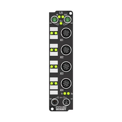 Beckhoff EP3754-0002 – EtherCAT Box, 4-channel analog input, multi-function, M12 Beckhoff EP3754-0002 – EtherCAT Box, 4-channel analog input, multi-function, M12