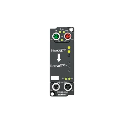 EtherCAT P Box, 1-port EtherCAT-to-EtherCAT P feed-in