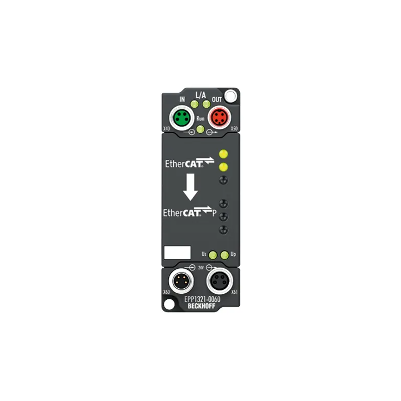 EtherCAT P Box, 1-port EtherCAT-to-EtherCAT P feed-in