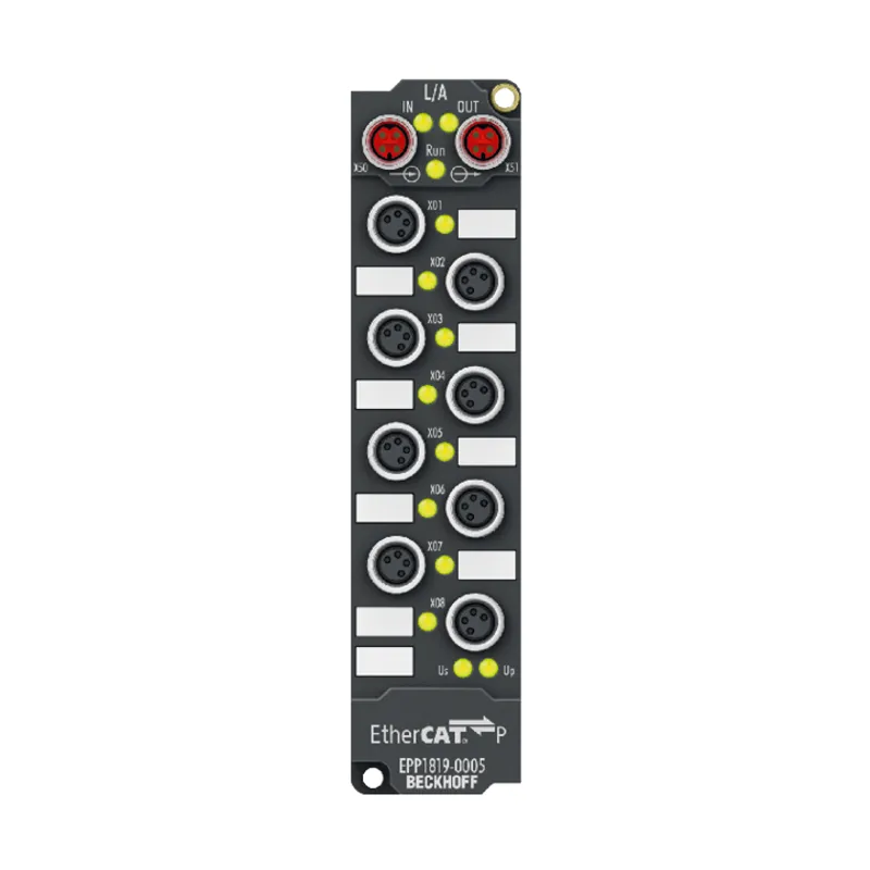 EtherCAT P Box, 16-channel digital input, 24 V DC, 10 µs, M8, 4-pin