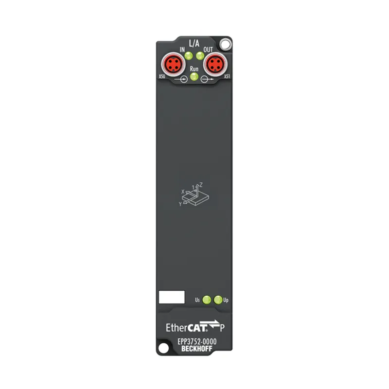 EtherCAT P Box, 2-channel, 2 x 3-axis accelerometers