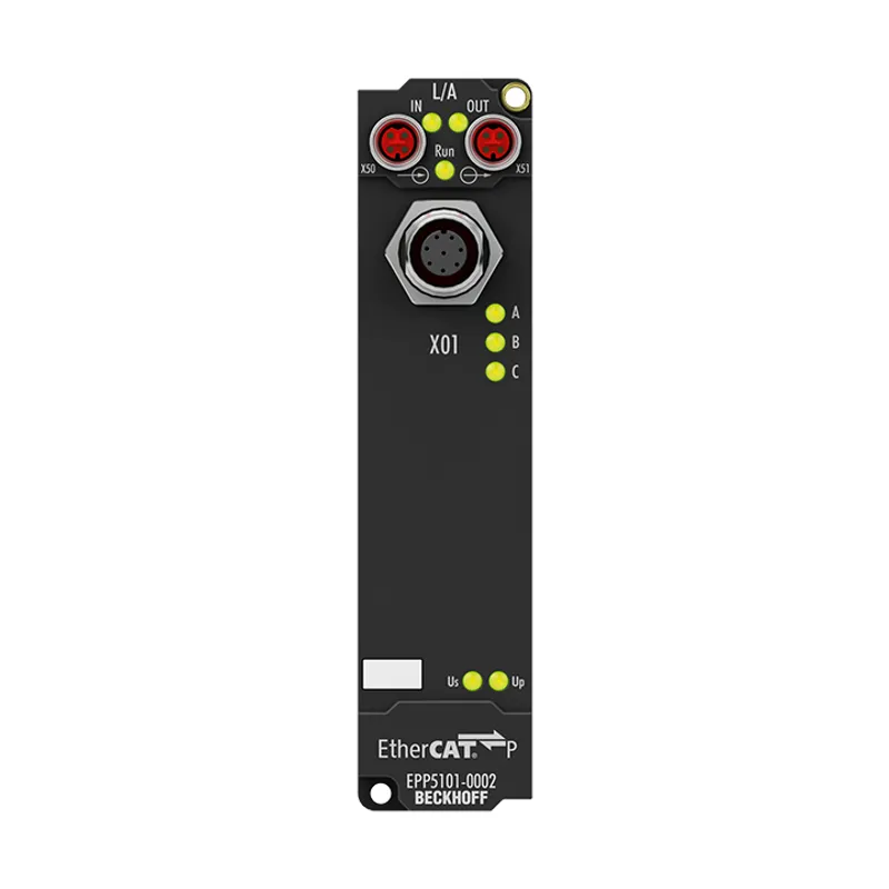 EtherCAT P Box, 1-channel encoder interface, incremental, 5 V DC (DIFF RS422, TTL), 1 MHz, M12