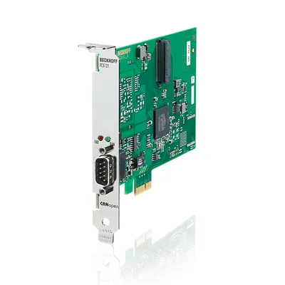 Beckhoff FC5121 – CANopen master/slave card, 1 channel, PCIe® x1 Beckhoff FC5121 – CANopen master/slave card, 1 channel, PCIe® x1