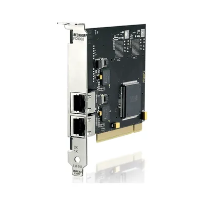 Beckhoff FC9002 – Ethernet card, 2 channels, PCI Beckhoff FC9002 – Ethernet card, 2 channels, PCI