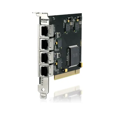 Beckhoff FC9004 – Ethernet card, 4 channels, PCI Beckhoff FC9004 – Ethernet card, 4 channels, PCI