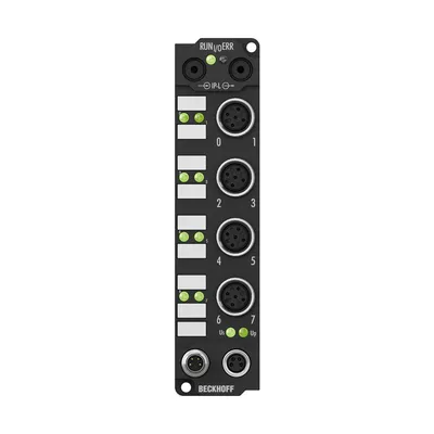 Extension Box, 8-channel digital output, 24 V DC, 2 A, M12
