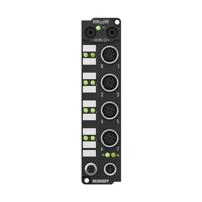 Extension Box, 4-channel digital input + 4-channel digital output, 24 V DC, 3 ms, 2 A, M12