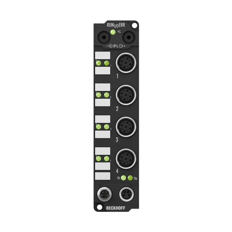 Extension Box, 4-channel analog input, temperature, thermocouple, M12