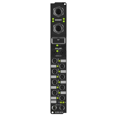 Beckhoff IL2301-B110 – Coupler Box, 4-channel digital input + 4-channel digital output, EtherCAT, 24 V DC, 3 ms, 0.5 A, M8 Beckhoff IL2301-B110 – Coupler Box, 4-channel digital input + 4-channel digital output, EtherCAT, 24 V DC, 3 ms, 0.5 A, M8