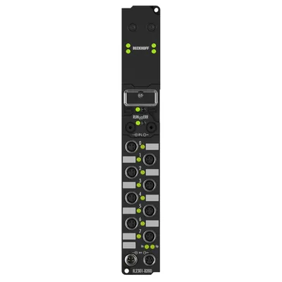 Beckhoff IL2301-B200 – Coupler Box, 4-channel digital input + 4-channel digital output, Lightbus, 24 V DC, 3 ms, 0.5 A, M8 Beckhoff IL2301-B200 – Coupler Box, 4-channel digital input + 4-channel digital output, Lightbus, 24 V DC, 3 ms, 0.5 A, M8