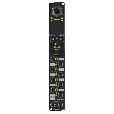 Beckhoff IL2301-B901 – Coupler Box, 4-channel digital input + 4-channel digital output, Ethernet, 24 V DC, 3 ms, 0.5 A, M8 Beckhoff IL2301-B901 – Coupler Box, 4-channel digital input + 4-channel digital output, Ethernet, 24 V DC, 3 ms, 0.5 A, M8