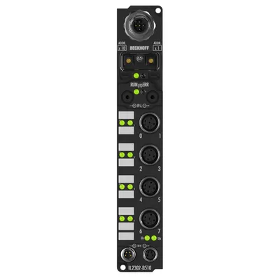Beckhoff IL2302-B510 – Coupler Box, 4-channel digital input + 4-channel digital output, CANopen, 24 V DC, 3 ms, 0.5 A, M12 Beckhoff IL2302-B510 – Coupler Box, 4-channel digital input + 4-channel digital output, CANopen, 24 V DC, 3 ms, 0.5 A, M12