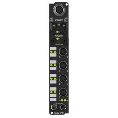 Beckhoff IL2302-B730 – Coupler Box, 4-channel digital input + 4-channel digital output, Modbus, 24 V DC, 3 ms, 0.5 A, M12 Beckhoff IL2302-B730 – Coupler Box, 4-channel digital input + 4-channel digital output, Modbus, 24 V DC, 3 ms, 0.5 A, M12