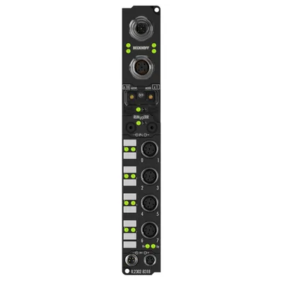 Beckhoff IL2302-Bxxx – Coupler Box, 4-channel digital input + 4-channel digital output, 24 V DC, 3 ms, 0.5 A, M12 Beckhoff IL2302-Bxxx – Coupler Box, 4-channel digital input + 4-channel digital output, 24 V DC, 3 ms, 0.5 A, M12