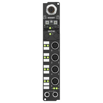 Beckhoff IP1002-B730 – Fieldbus Box, 8-channel digital input, Modbus, 24 V DC, 3 ms, M12 Beckhoff IP1002-B730 – Fieldbus Box, 8-channel digital input, Modbus, 24 V DC, 3 ms, M12