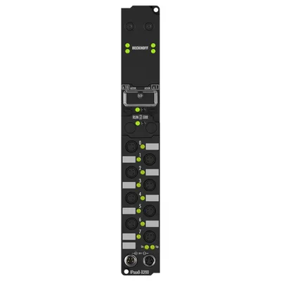 Beckhoff IP2000-B200 – Fieldbus Box, 8-channel digital output, Lightbus, 24 V DC, 0.5 A, Ø8 Beckhoff IP2000-B200 – Fieldbus Box, 8-channel digital output, Lightbus, 24 V DC, 0.5 A, Ø8