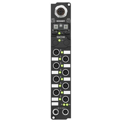 Beckhoff IP2021-B730 – Fieldbus Box, 8-channel digital output, Modbus, 24 V DC, 2 A, M8 Beckhoff IP2021-B730 – Fieldbus Box, 8-channel digital output, Modbus, 24 V DC, 2 A, M8