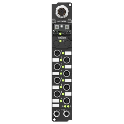 Beckhoff IP2041-B730 – Fieldbus Box, 8-channel digital output, Modbus, 24 V DC, 2 A (∑ 12 A), M8 Beckhoff IP2041-B730 – Fieldbus Box, 8-channel digital output, Modbus, 24 V DC, 2 A (∑ 12 A), M8