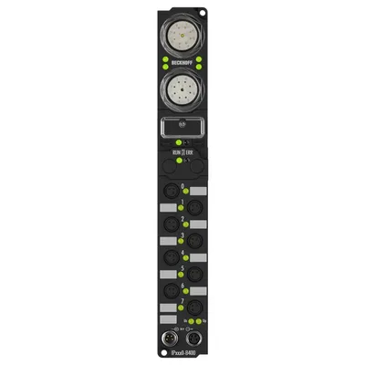 Beckhoff IP2300-B400 – Fieldbus Box, 4-channel digital input + 4-channel digital output, Interbus, 24 V DC, 3 ms, 0.5 A, Ø8 Beckhoff IP2300-B400 – Fieldbus Box, 4-channel digital input + 4-channel digital output, Interbus, 24 V DC, 3 ms, 0.5 A, Ø8