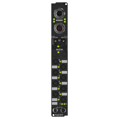 Beckhoff IP2300-B518 – Fieldbus Box, 4-channel digital input + 4-channel digital output, CANopen, 24 V DC, 3 ms, 0.5 A, Ø8, integrated T-connector Beckhoff IP2300-B518 – Fieldbus Box, 4-channel digital input + 4-channel digital output, CANopen, 24 V DC, 3 ms, 0.5 A, Ø8, integrated T-connector