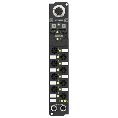 Beckhoff IP2400-B730 – Fieldbus Box, 8-channel digital input + 8-channel digital output, 24 V DC, 3 ms, 0.5 A, Ø8 – Modbus RTU