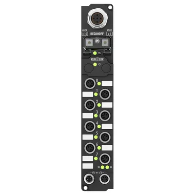 Beckhoff IP2401-B730 – Fieldbus Box, 8-channel digital input + 8-channel digital output, Modbus, 24 V DC, 3 ms, 0.5 A, M8 Beckhoff IP2401-B730 – Fieldbus Box, 8-channel digital input + 8-channel digital output, Modbus, 24 V DC, 3 ms, 0.5 A, M8