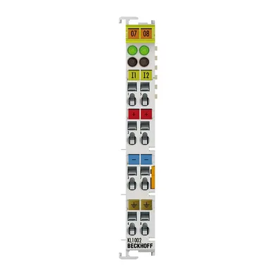 Beckhoff KL1002 – Bus Terminal, 2-channel digital input, 24 V DC, 3 ms Beckhoff KL1002 – Bus Terminal, 2-channel digital input, 24 V DC, 3 ms