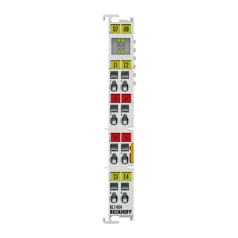 Bus Terminal, 4-channel digital input, 24 V DC, 3 ms, 2-wire connection