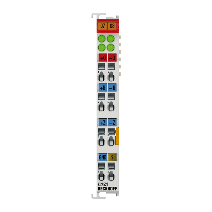 Bus Terminal, 1-channel pulse train output, incr. enc. simulation, RS422, 50 mA