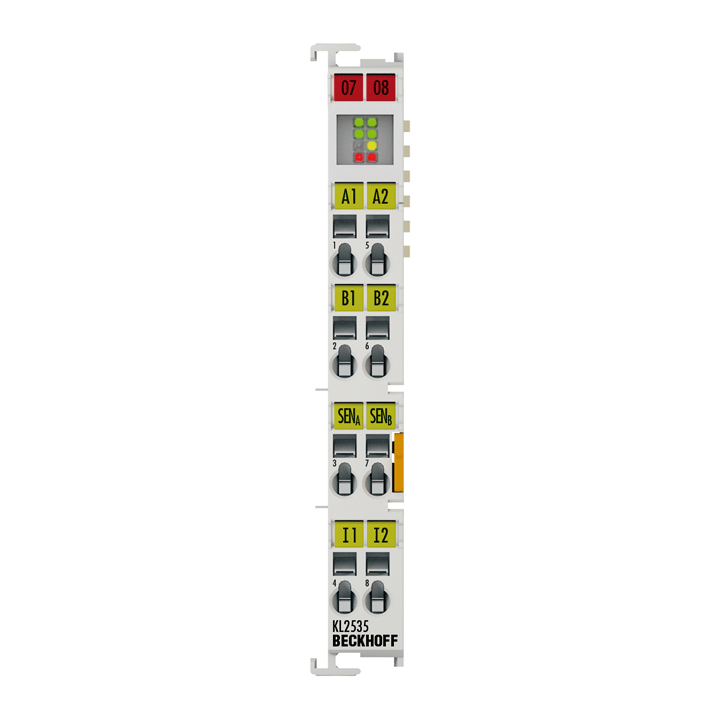 Bus Terminal, 2-channel PWM output, 24 V DC, 1 A, current-controlled